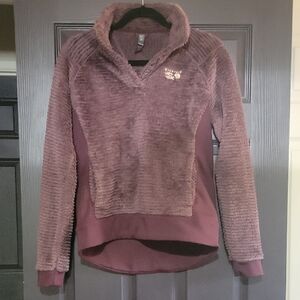 Mountain Hardwear Burgundy Cowl Neck Sweater